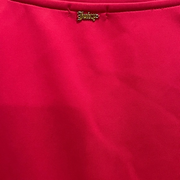 JUICY COUTURE women pink sequin long sleeve sweatshirt/size S - Picture 5 of 9